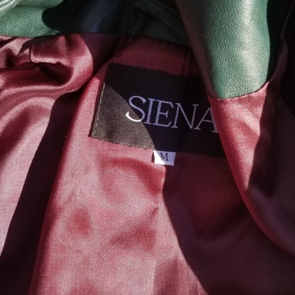 Siena Forest Green suede jacket M..L - Picture 8 of 8